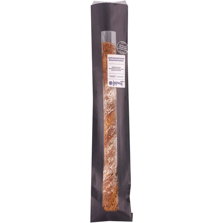 Fazer Leipurit Leipurimestarin rouhepatonki 380 g vehnäleipä