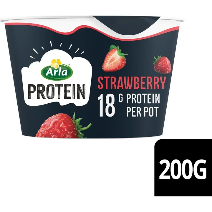 Arla Protein Mansikka-sitruunamelissarahka 200g laktoositon