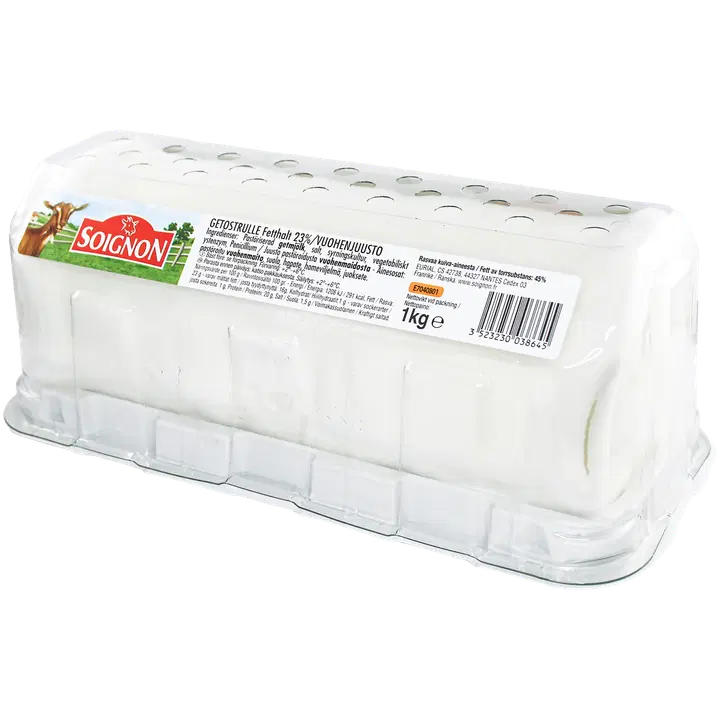 Soignon Vuohenjuustotanko kypsä 1kg