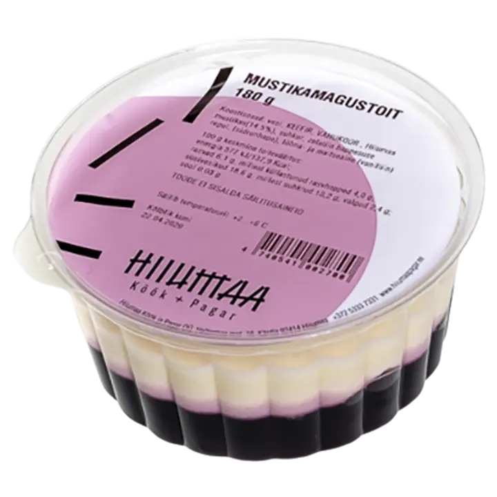 HIIUMAA KÖÖK MUSTIKAMAGUSTOIT 180 G
