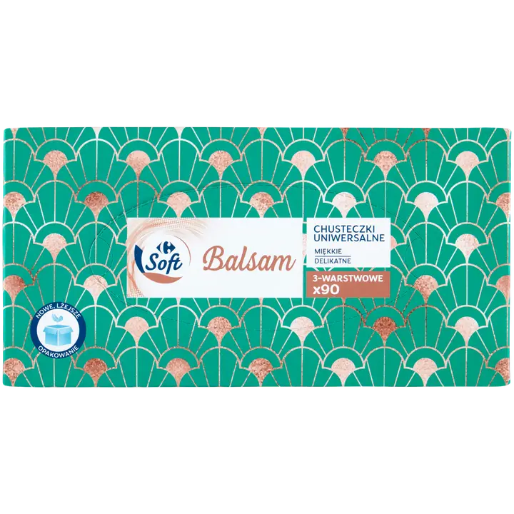 Soft universal Carrefour 3-kihilised palsamsalvrätikud 90tk