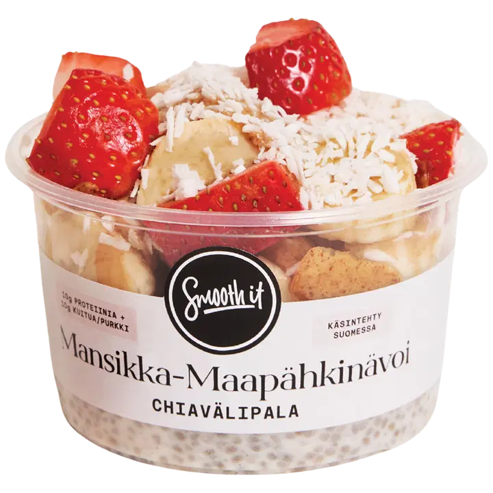 Smooth it chiavälipala Mansikka-Maapähkinävoi 270g