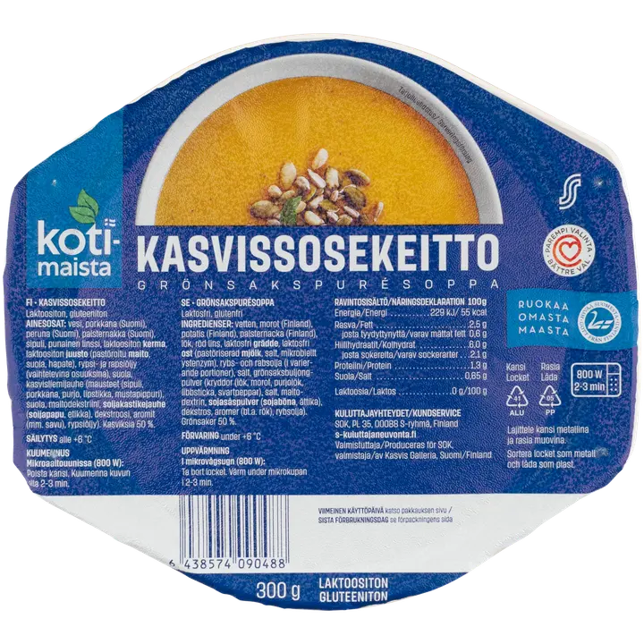 Kotimaista kasvissosekeitto 300 g