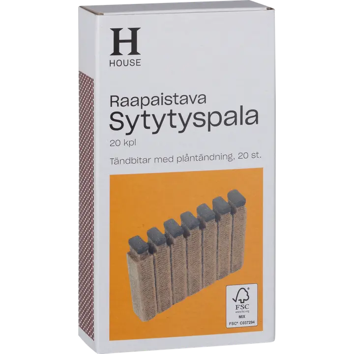 House raapaistava sytytyspala 20 kpl