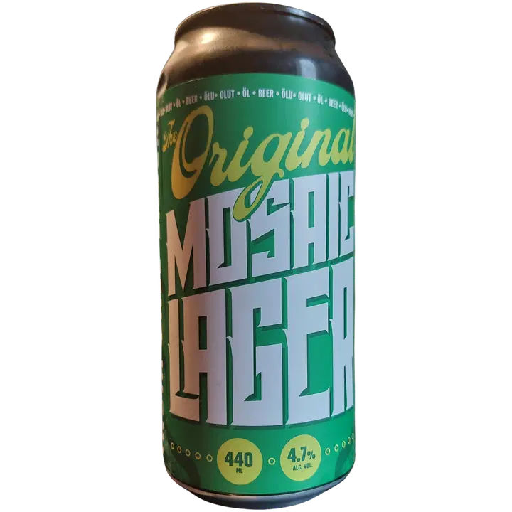 Iso-kallan original mosaic lager 4.7 til-% 0,44l tlk