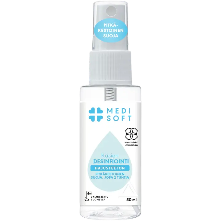 Kätedesinfitseerija sprei lõhnavaba 50ml