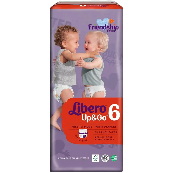 Libero Up&Go koko 6, 36kpl, 13-20kg
