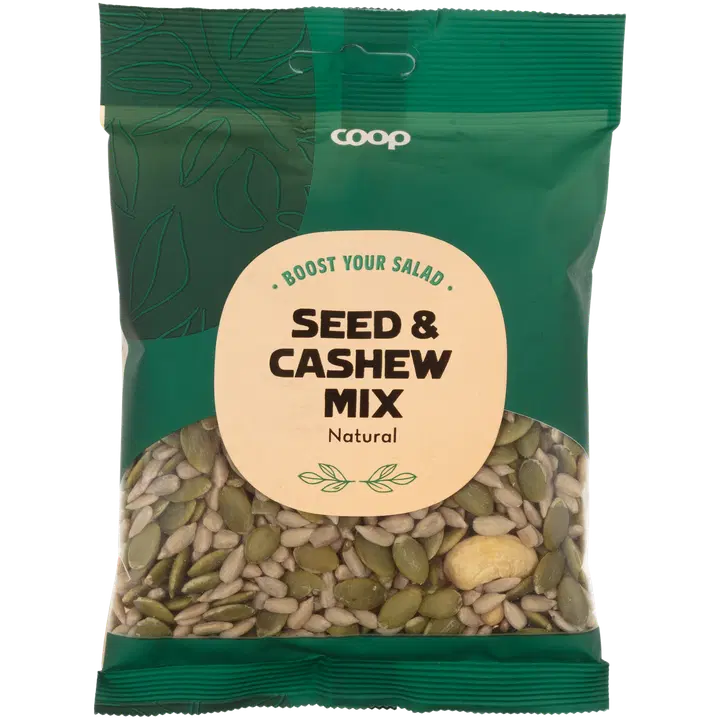 Coop salaattilisuke siemen-cashewsekoitus 125 g