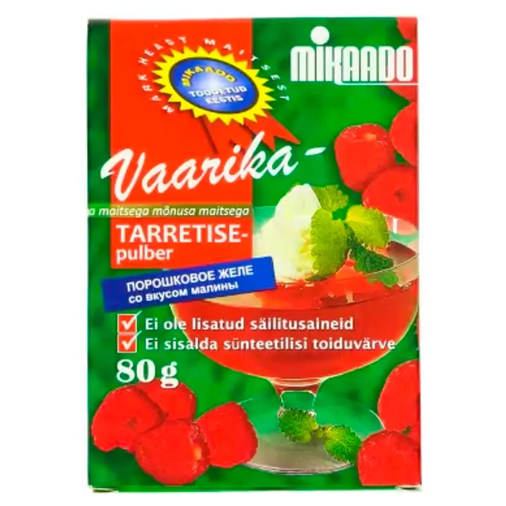 Mikaado vaarikatarretis 80 g
