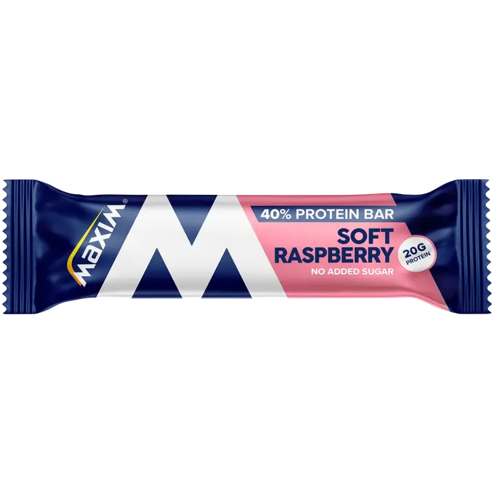Maxim 40% Protein Bar Soft Raspberry proteiinipatukka 50g