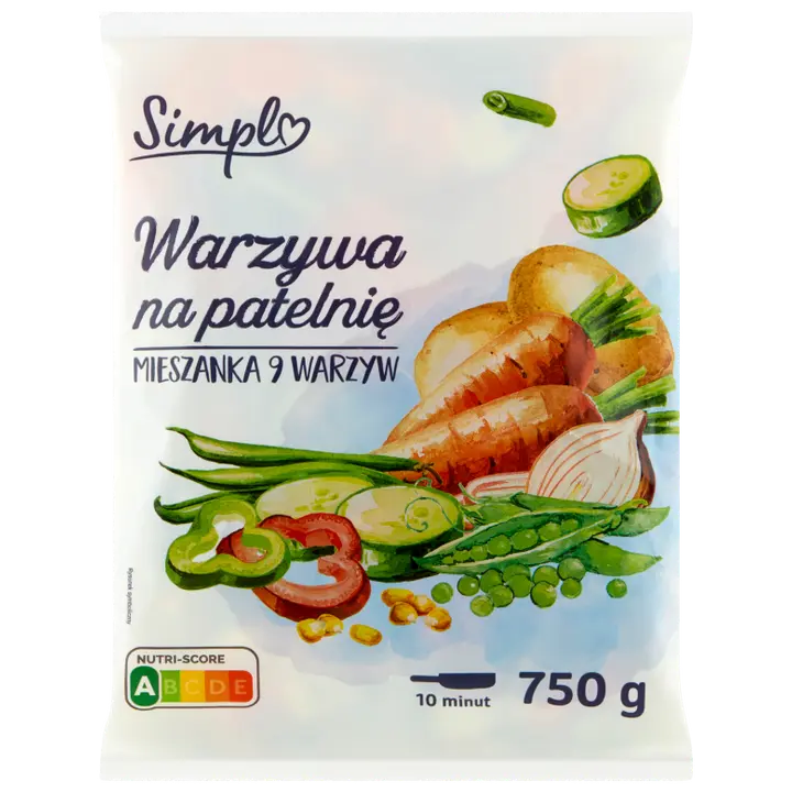 Simpl Panniköögiviljad Kartuliga 750 g