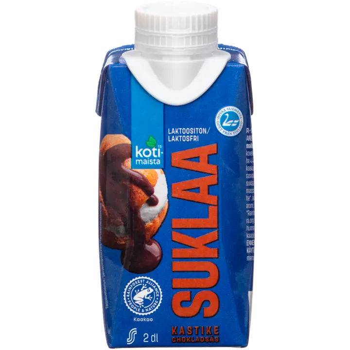 Kotimaista laktoositon suklaakastike 200 ml