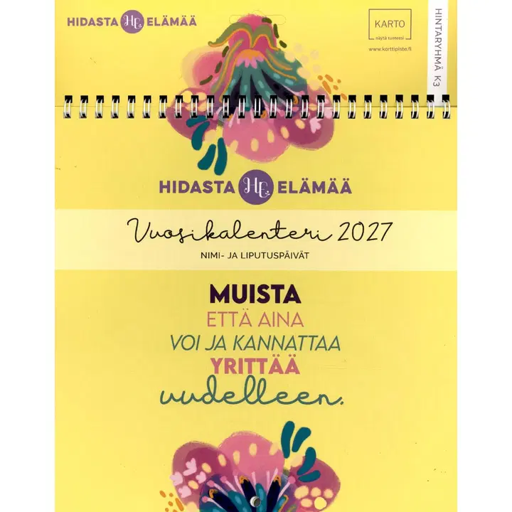 Hidasta elämää -kalenteri