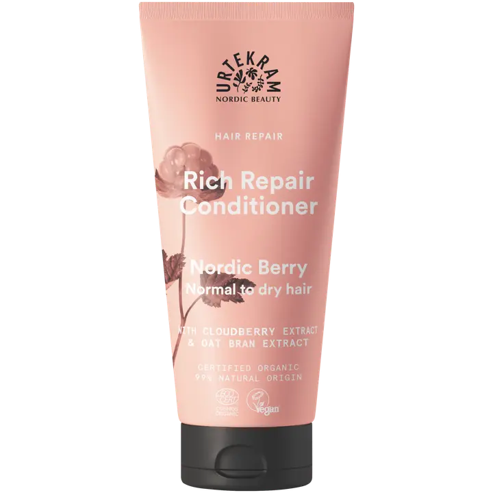 URTEKRAM Rich Repair Hoitoaine Nordic Berry 180 ml