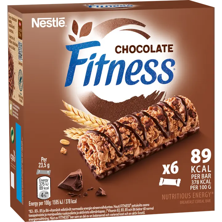 Nestlé Fitness 6x23.5g Suklainen viljapatukka