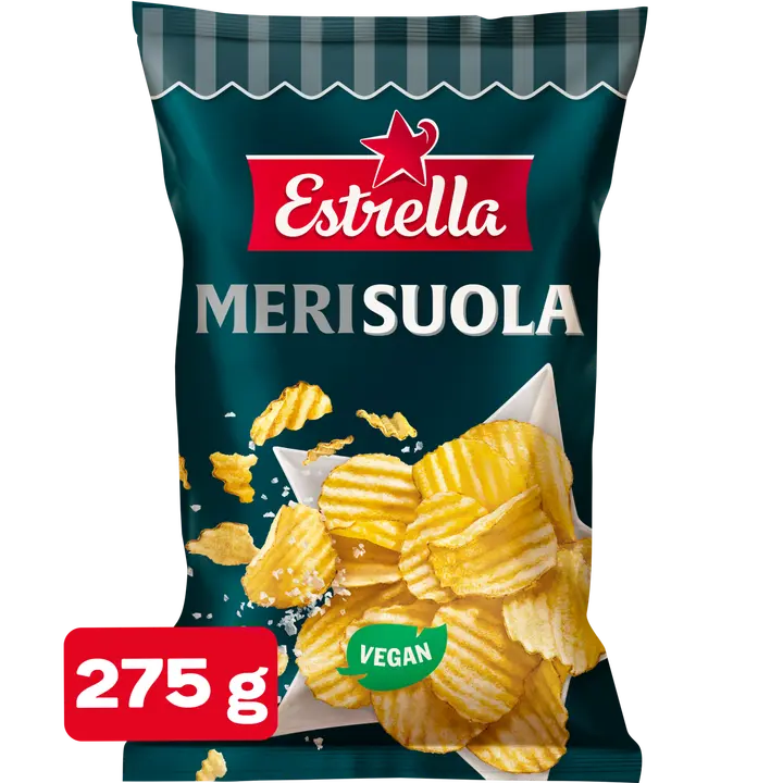 Estrella Merisuolasipsi 275g