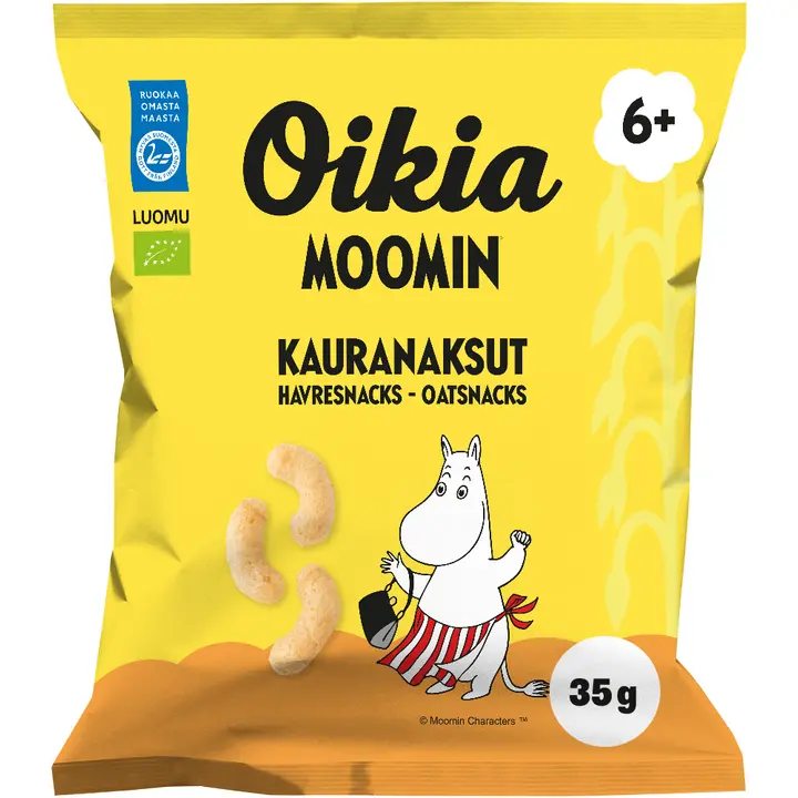 Oikia Muumin ökoloogiline kaerasnäkk 6k 35g