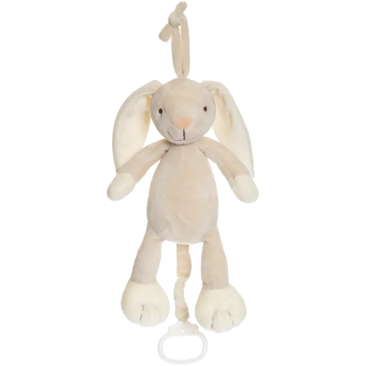Teddykompaniet -soittorasia pupu beige