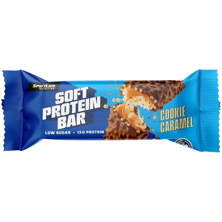 SportLife Nutrition Soft Protein Bar 45g Cookie Caramel proteiinipatukka