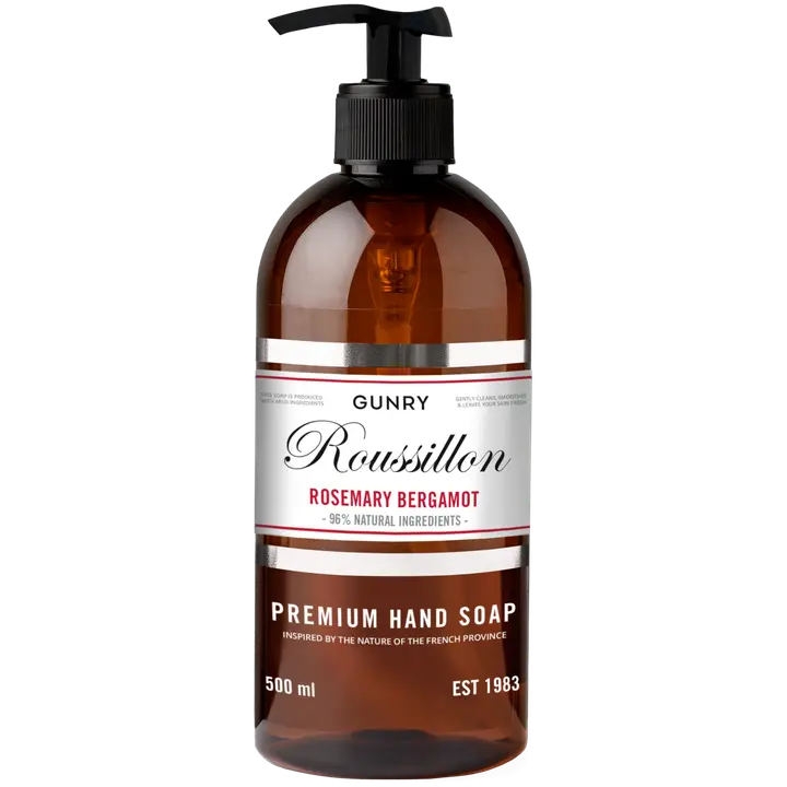 Gunry Premium Rosemary Bergamot käsisaippua 500ml