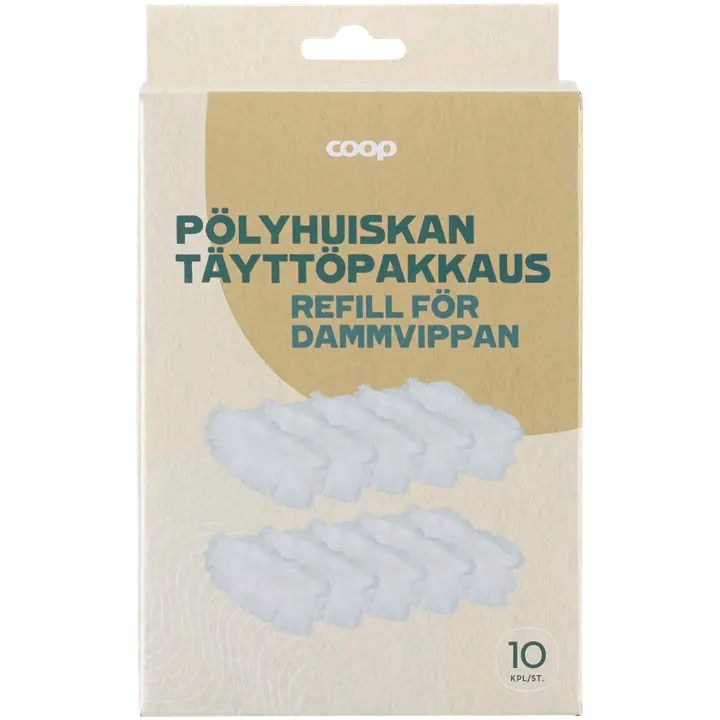 Coop täidispakk tolmuharjale 10tk