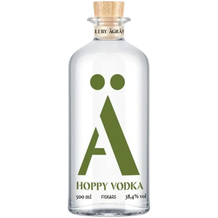 Ägräs Hoppy Vodka 38,4%vol 500 ml