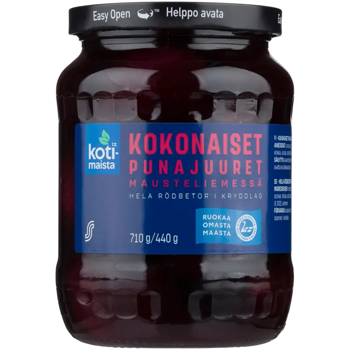 Kotimaista terved punapeedid marinaadis 700 g