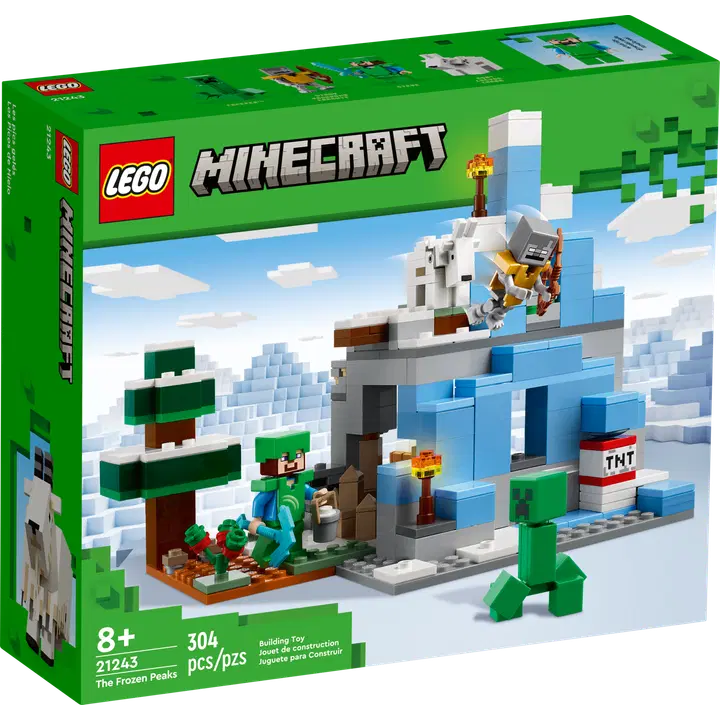 LEGO Minecraft 21243 - Jään peittämät huiput