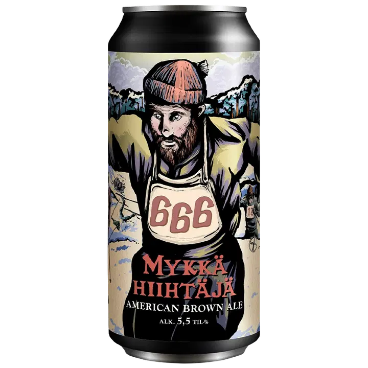 Panimoyhtiö Tuju Oy Mykkä Hiihtäjä 5,5% American brown ale