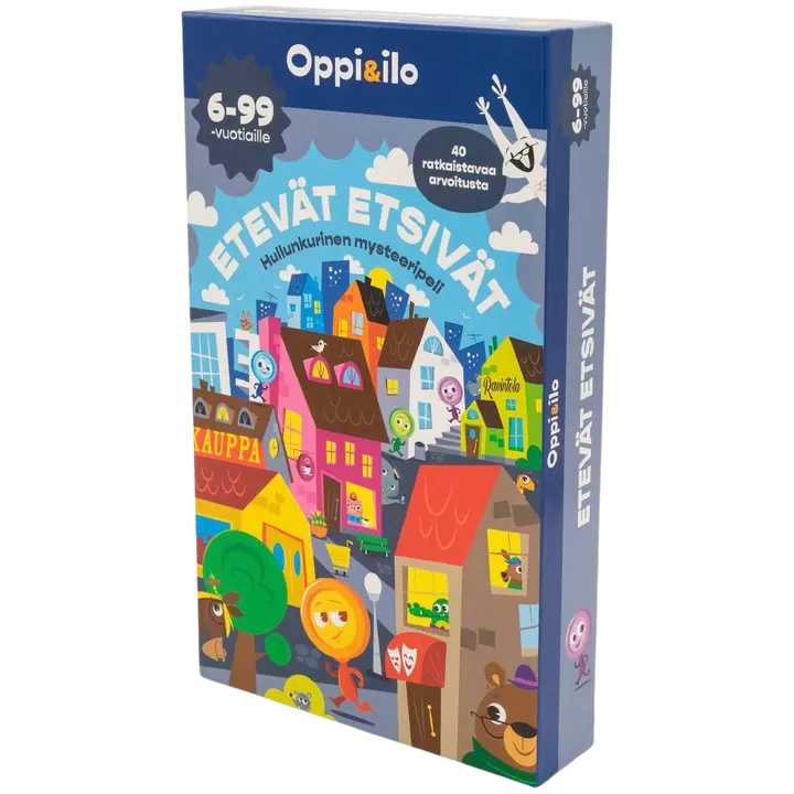 Oppi&ilo Etevät etsivät! -lautapeli 6-99 v