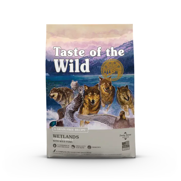 Taste of the Wild Dog Wetlands, Ankka 12,2 kg