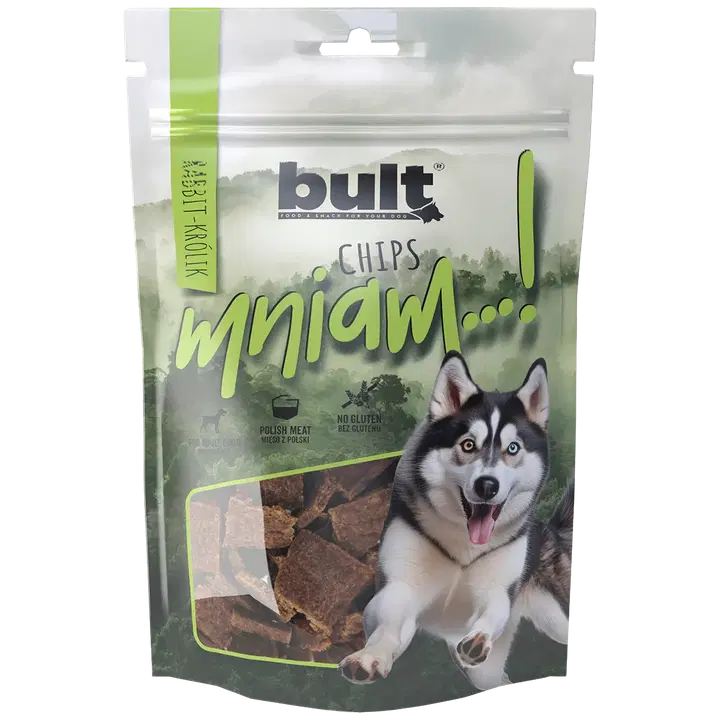 Bult Küülikulihaga lihakrõpsud koertele 100g