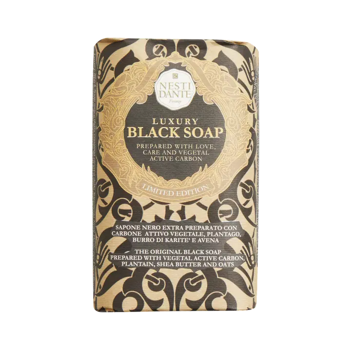 Nesti Dante Luxury Black 250g saippua