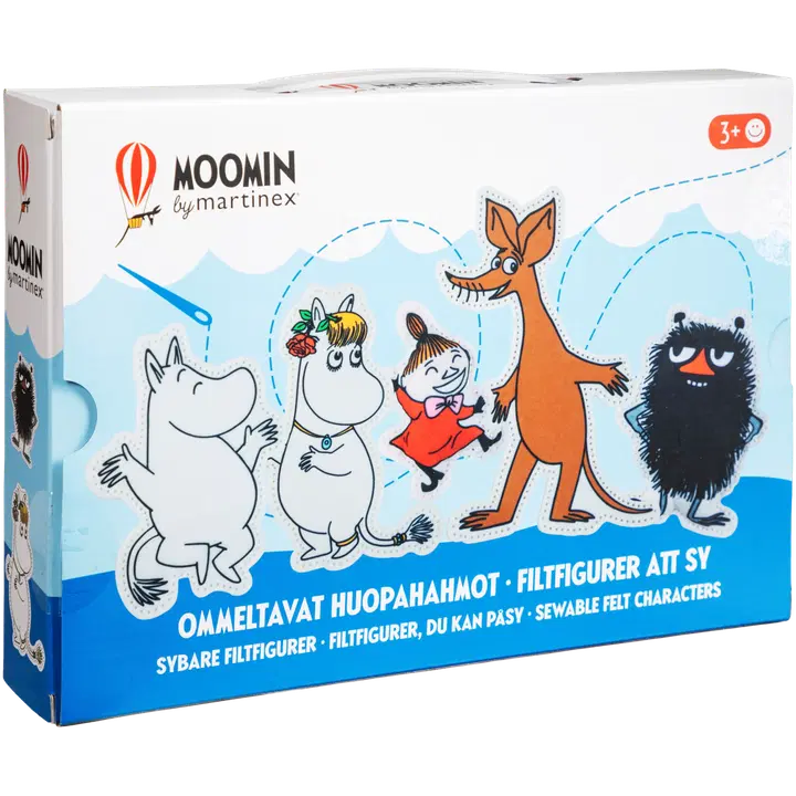 Muumi askartelu Martinex DIY ommeltavat huopahahmot