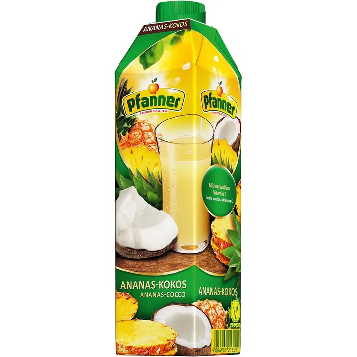 Pfanner ananassi-kookose mahlajook 1l