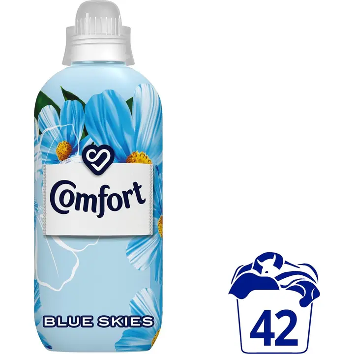 COMFORT Blue Skies Huuhteluaine Mieto ja puhdas tuoksu 762 ml 42 pesua