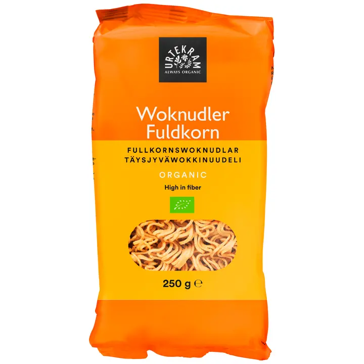 URTEKRAM Luomu Täysjyväwokkinuudeli 250g
