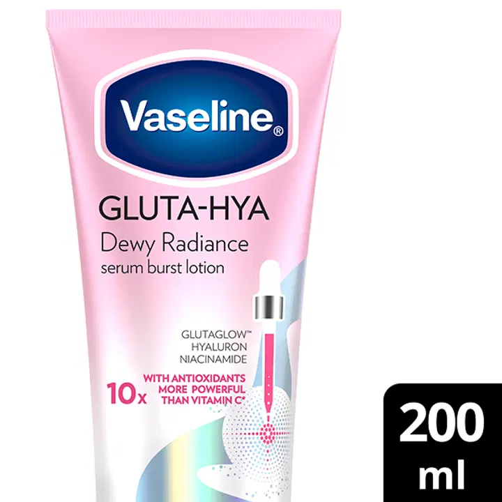 Vaseline Gluta-Hya Dewy Radiance Serum Burst Lotion 200 ml