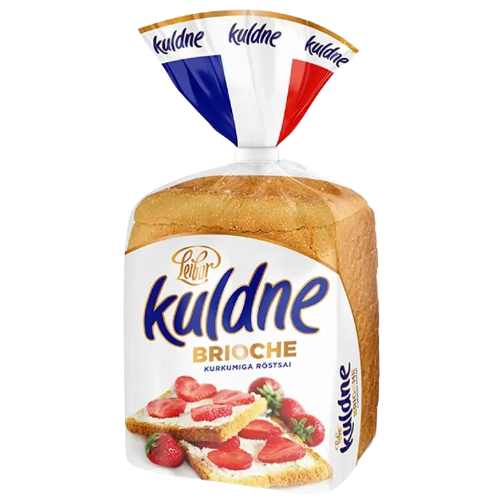 Leibur Kuldne Brioche Röstsai Kurkumiga 260 G