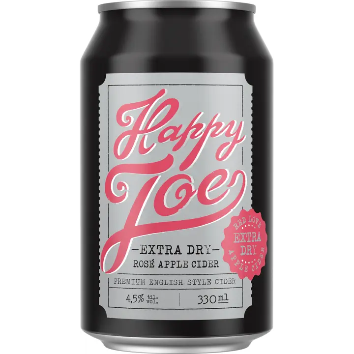 Happy Joe Extra Dry Red Love siideri 4,5% 0,33 l
