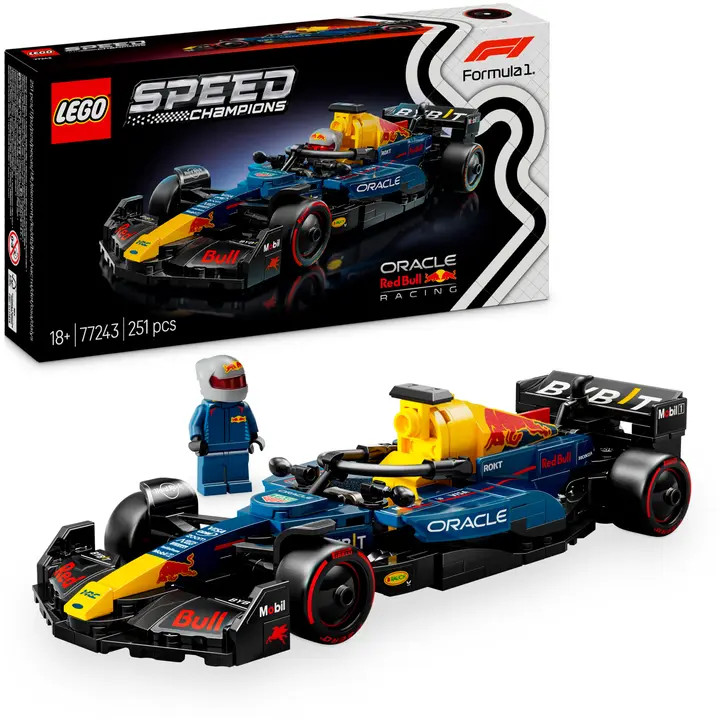 LEGO® Speed Champions 77243 Oracle Red Bull Racing RB20 F1® ‑kilpa-auto