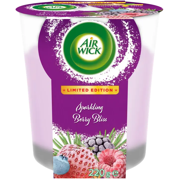 Airwick lõhnaküünal Berry Bliss 220g