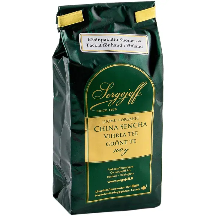 VIHREÄ TEE CHINA SENCHA 0,1KG SERGEJEFF