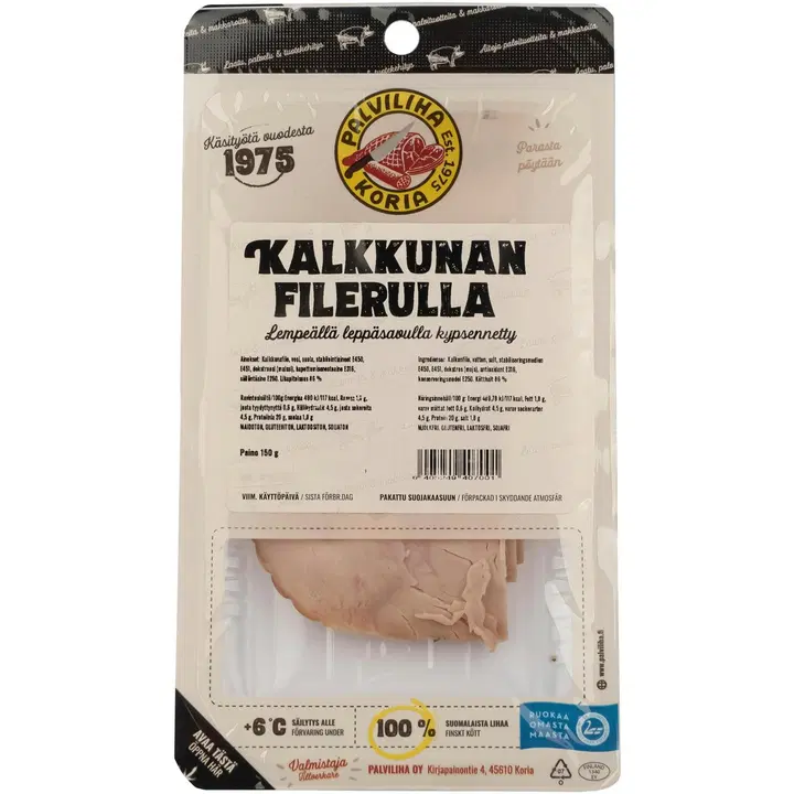 Palviliha Kalkkunafilesiivu 150 g