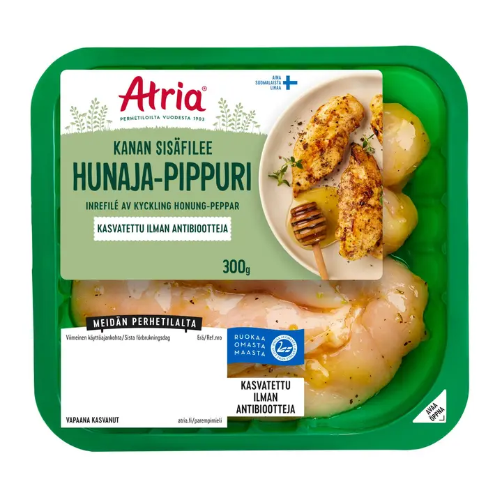 Atria Kanan Sisäfilee Hunaja-Pippuri 300g