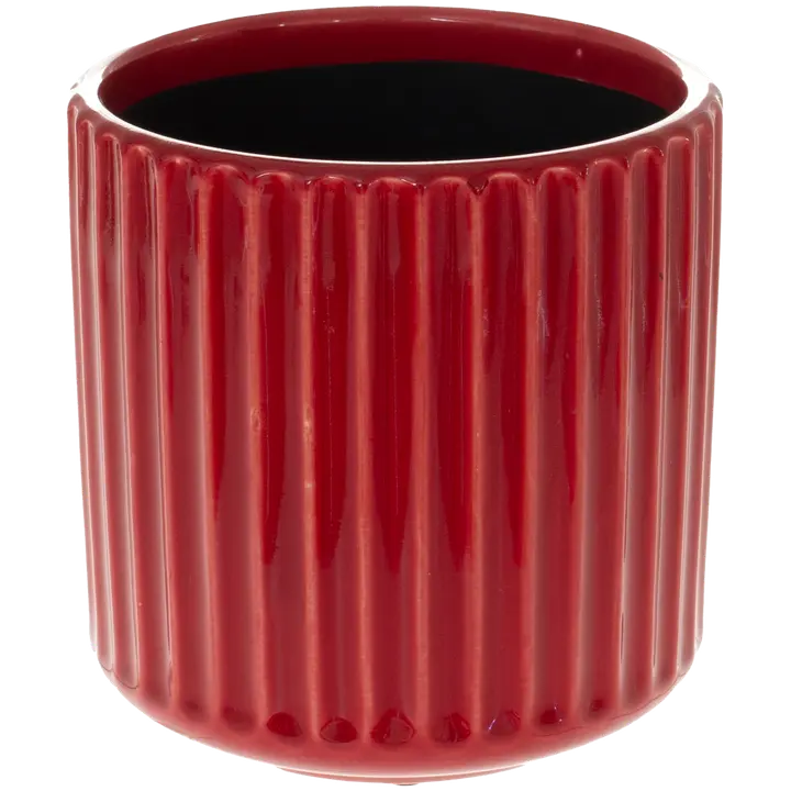 Lillepott punane 13,5 cm