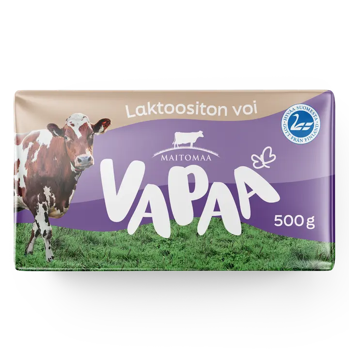 Vapaa Laktoositon voi 500 g