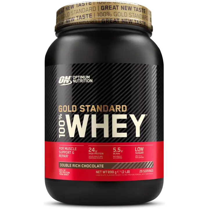 100% Whey Gold Standard Gold Double Rich Chocolate 899g