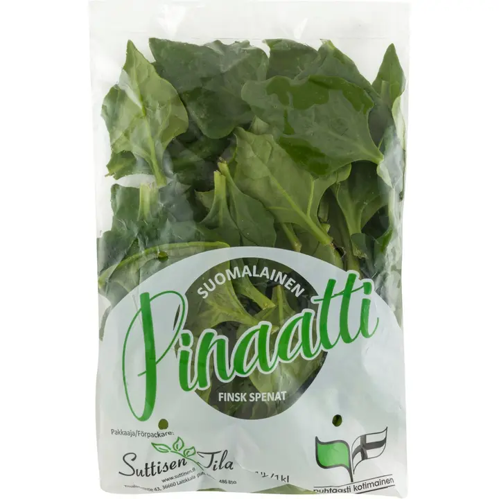 Pinaattipussi 150 g I Suomi