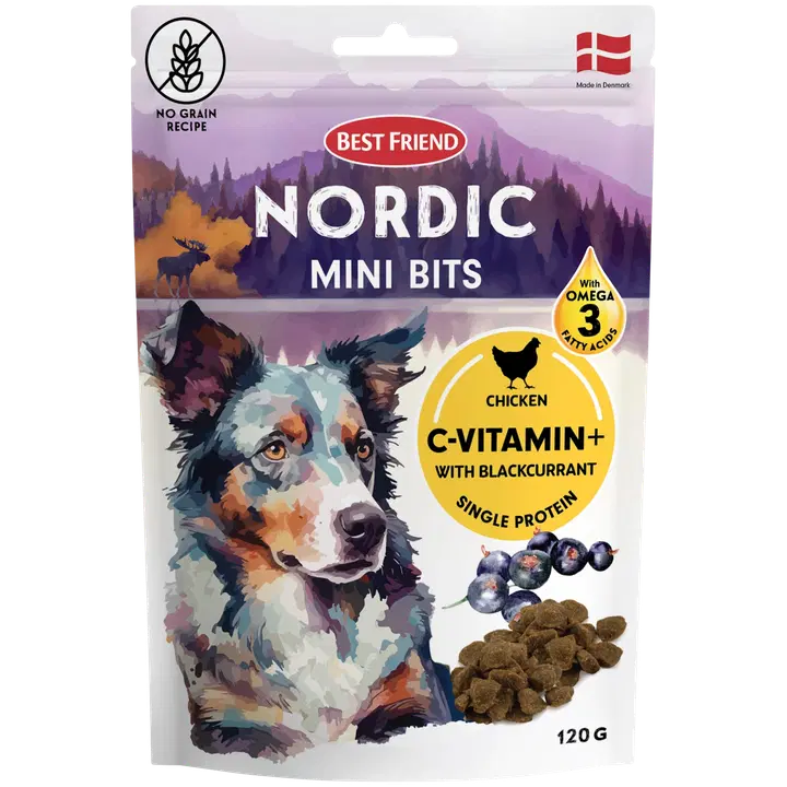 Best Friend Nordic Mini Bits C-Vitamin+ 120 g